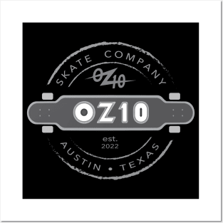 OZ10 Skate Co. Longboard Posters and Art